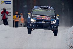 Andreas Mikkelsen and Ola Floene, Volkswagen Polo WRC, Volkswagen Motorsport