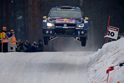 Andreas Mikkelsen and Ola Floene, Volkswagen Polo WRC, Volkswagen Motorsport