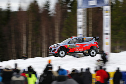 Kevin Abbring y Sebastian Marshall, Hyundai i20 WRC, Hyundai Motorsport