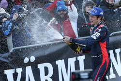 Les deuxièmes Thierry Neuville et Nicolas Gilsoul, Hyundai i20 WRC, Hyundai Motorsport