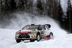 Kris Meeke et Paul Nagle, Citroen DS3 WRC, Citroen Total Abu Dhabi World Rally Team