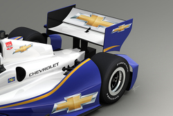 Representación del kit aerodinámico 2015 Chevrolet