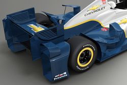 Representación del kit aerodinámico 2015 Chevrolet