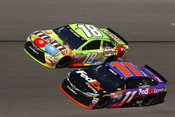 Denny Hamlin, Joe Gibbs Racing Toyota, Kyle Busch, Joe Gibbs Racing Toyota