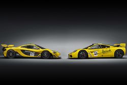 McLaren P1 GTR and McLaren F1 GTR