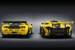 McLaren F1 GTR and McLaren P1 GTR