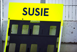 Tablero Pit para Susie Wolff de Williams Pilotos de Desarrollo