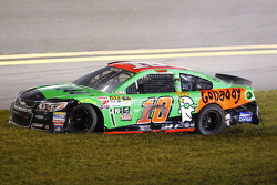 Danica Patrick, Stewart-Haas Racing Chevrolet in trouble