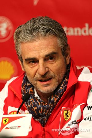 Maurizio Arrivabene, chefe da equipe Ferrari