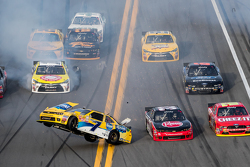 Huge crash for Regan Smith