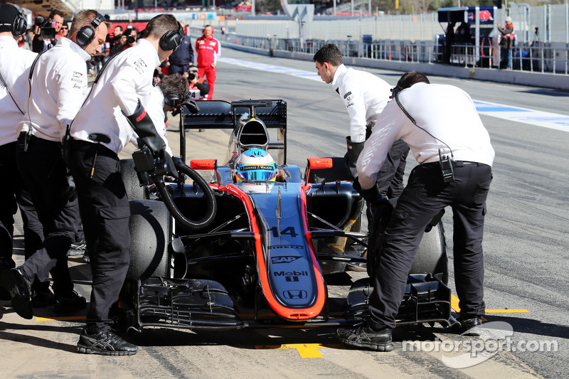 Fernando Alonso, McLaren MP4-30