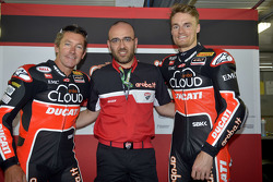 Troy Bayliss et Chaz Davies, Ducati Corse