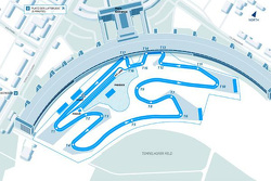 Streckenlayout: ePrix Berlin 2015