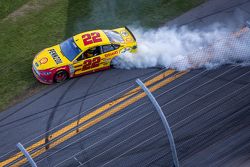 Race winner Joey Logano, Team Penske Ford celebrates