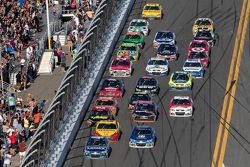 Jimmie Johnson, Hendrick Motorsports Chevrolet leads