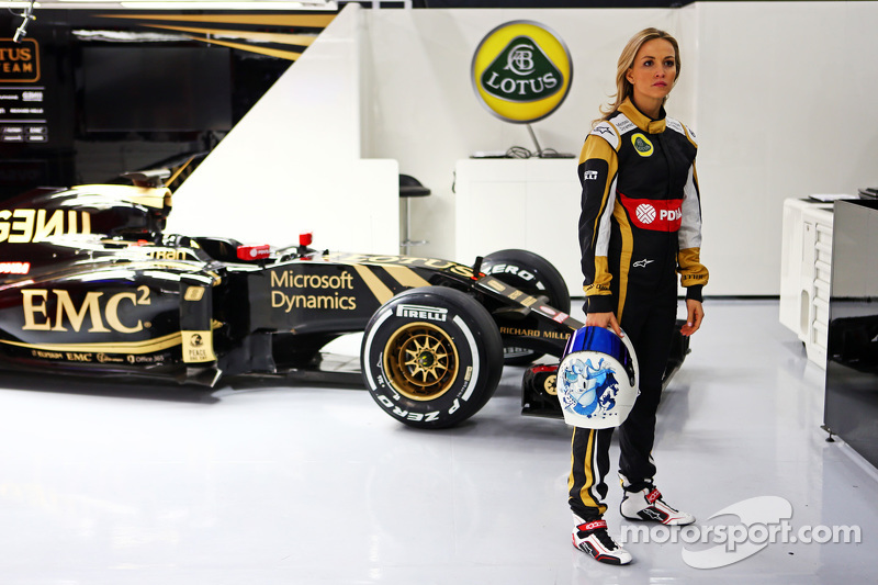 Carmen Jorda, Lotus F1 Team development driver