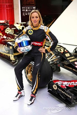 Carmen Jorda del Equipo Lotus F1