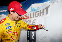 Polesitter Joey Logano, Team Penske Ford