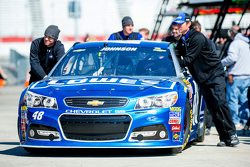 Car of Jimmie Johnson, Hendrick Motorsports Chevrolet