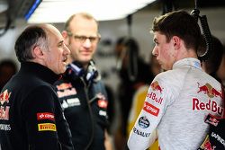 Franz Tost, Scuderia Toro Rosso Team Principal with Max Verstappen, Scuderia Toro Rosso