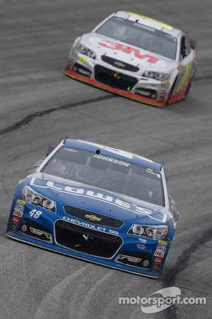 Jimmie Johnson, Hendrick Motorsports Chevrolet, Jeff Gordon, Hendrick Motorsports Chevrolet