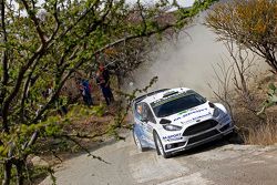 Elfyn Evans and Daniel Barrit, M-Sport Ford Fiesta WRC