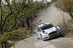 Elfyn Evans and Daniel Barrit, M-Sport Ford Fiesta WRC