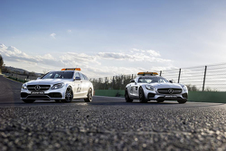Mercedes-AMG GT S safety car and C 63 S medical car