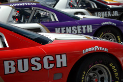 IROC cars ready for the race