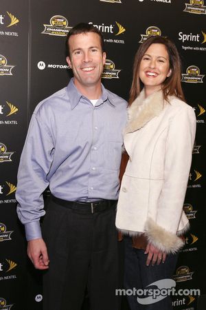 J.D. Gibbs arrives at the 2005 NASCAR Nextel Cup Series Championship Party At Marquee