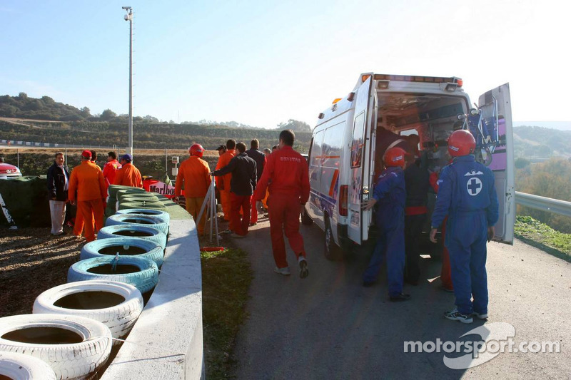 El equipo de seguridad, al rescate