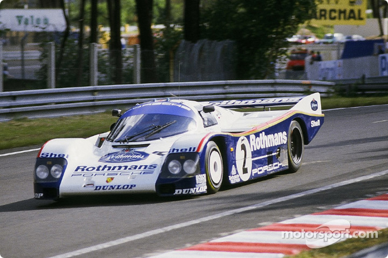 #2 Rothmans Porsche 962C: Derek Bell, Hans Stuck