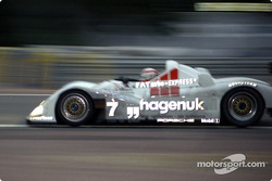 #7 Joest Racing TWR, Porsche WSC 95: Michele Alboreto, Stefan Johansson, Tom Kristensen