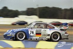 #74 Roock Racing Porsche 911 GT2: Bruno Eichmann, Andy Pilgrim, André Ahrlé