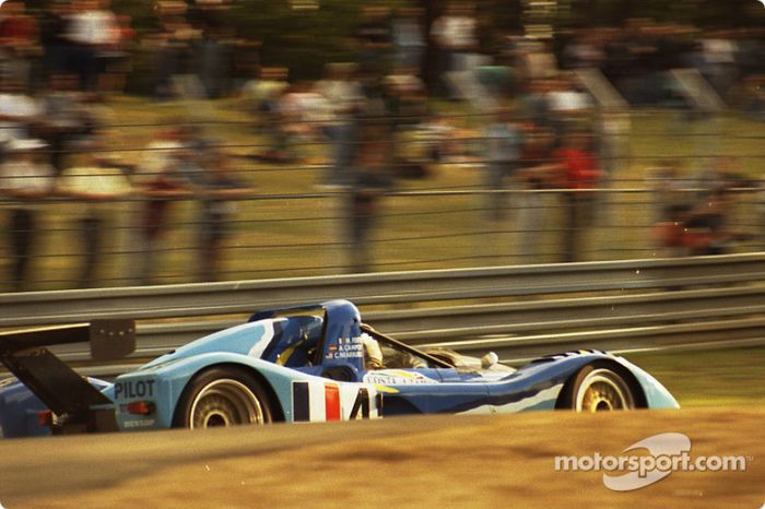 #4 Michel Ferté Ferrari 333 SP: Michel Ferté, Adrian Campos, Charles Nearburg