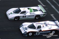 #44 Jaguar Group 44 Jaguar XJR5: Bob Tullius, Chip Robinson, Claude Ballot-Léna, #1 Rothmans Porsche Porsche 962C: Jacky Ickx, Jochen Mass