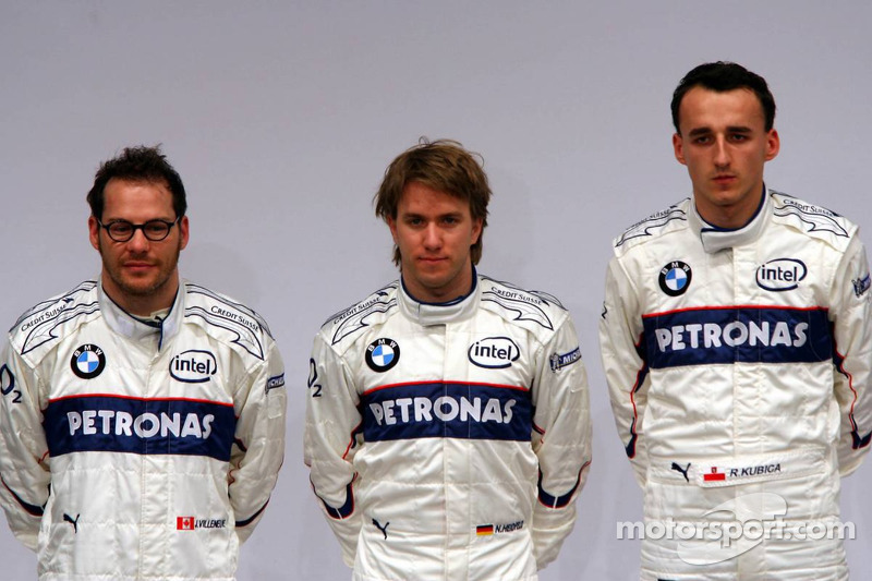 Jacques Villeneuve, Nick Heidfeld ve Robert Kubica