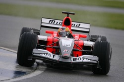 Тьягу Монтейру тестує Midland MF1 Toyota