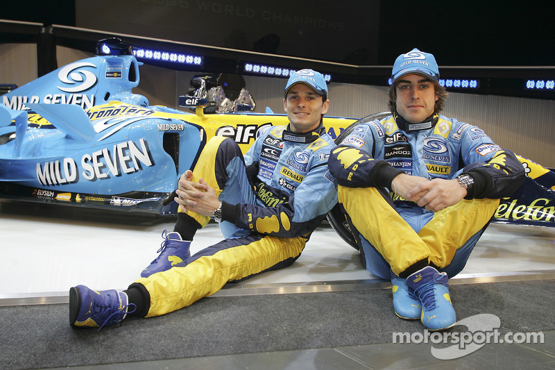Giancarlo Fisichella ve Fernando Alonso