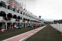 Pitlane at Sentul