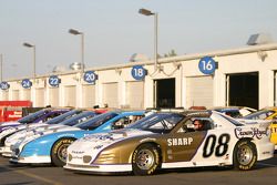 IROC cars ready for the race