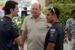 Petit déjeuner média de McLaren à l'hôtel Ritz: Pedro de la Rosa, Ron Dennis et Juan Pablo Montoya
