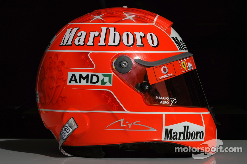 Helmet, Michael Schumacher