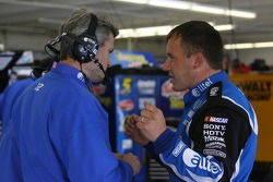 Matt Borland and Ryan Newman