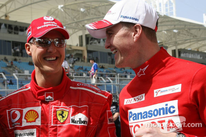 Michael Schumacher and Ralf Schumacher