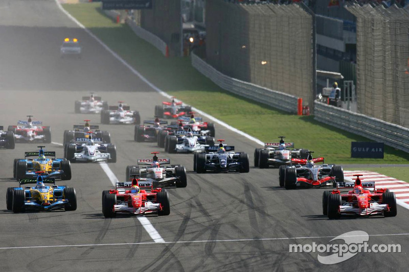 Inicio de la carrera