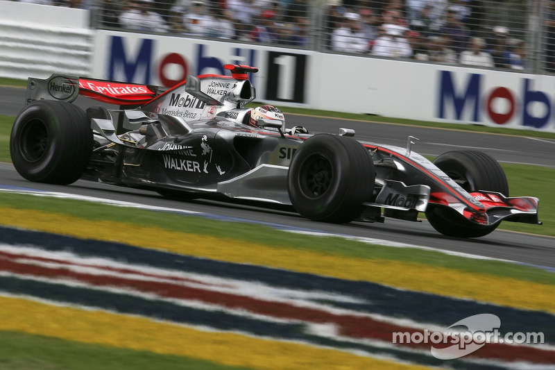 2006 : McLaren MP4-21, à moteur Mercedes