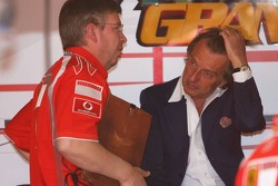 Ross Brawn ve Luca di Montezemolo