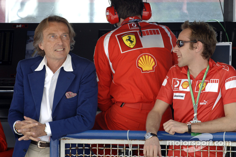 Luca di Montezemolo et Luca Badoer