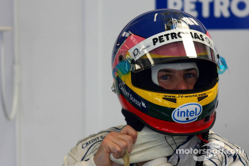 <b>Jacques Villeneuve</b> at Silverstone, Pruebas de abril - Fórmula 1 Fotos
